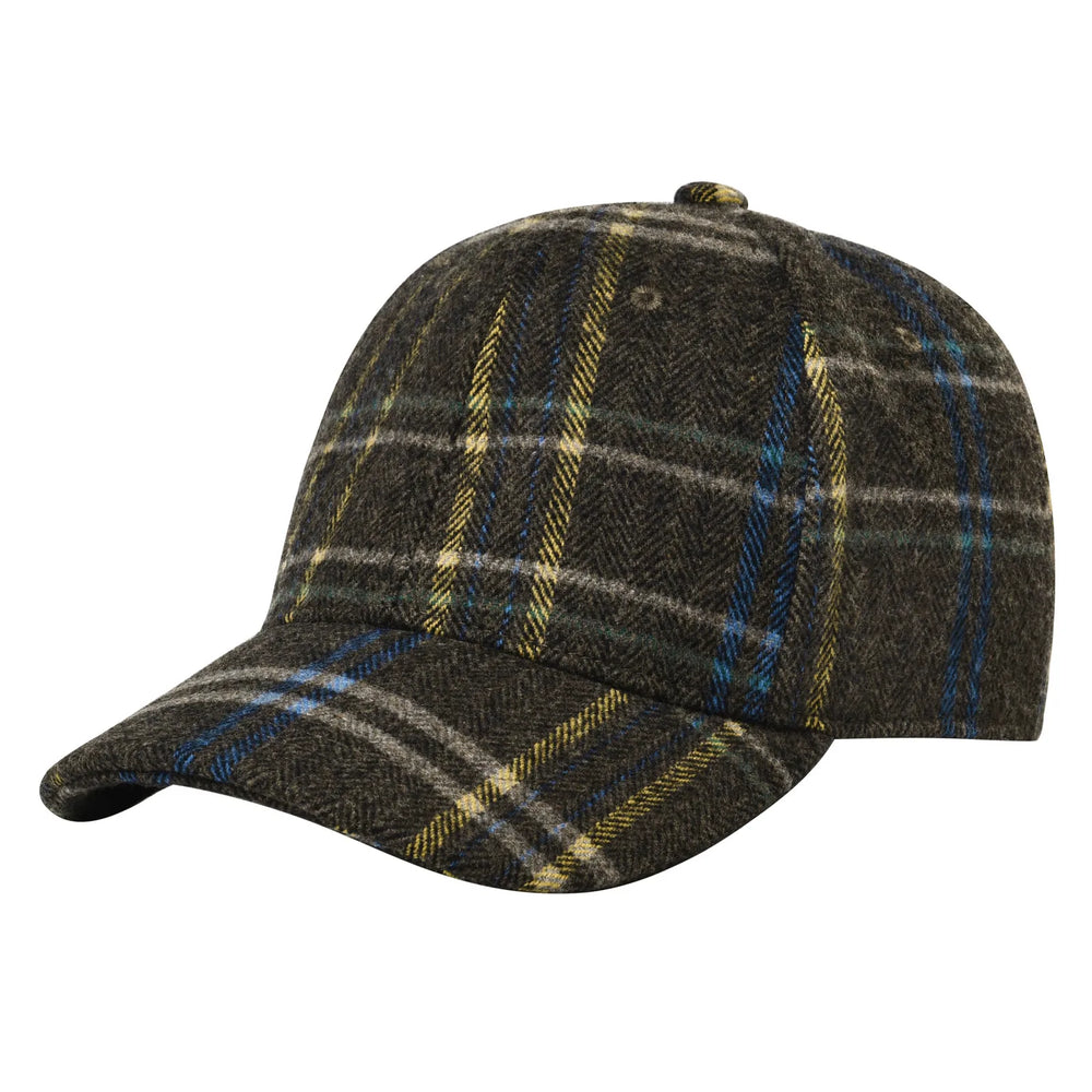 Sterling Hawthorne Wool Tweed Baseball Cap™   With Soft Crown