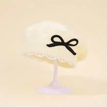 Sterling Liora Kids Knit Beret™ with Bow Detail