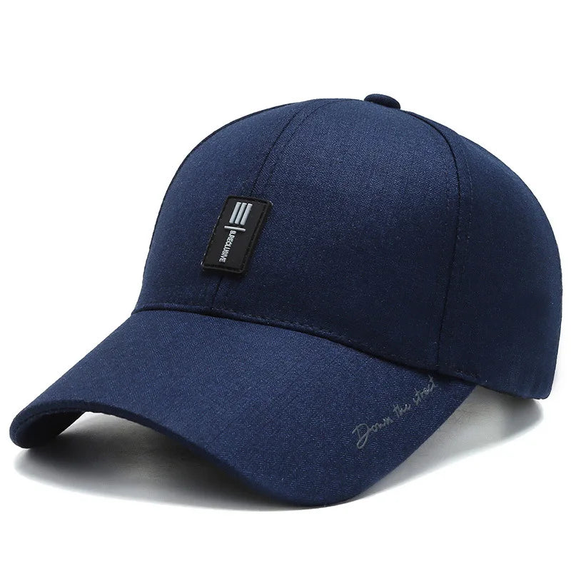 Sterling Night Core™ Classic Fabric Cap Minimal Badge Edition