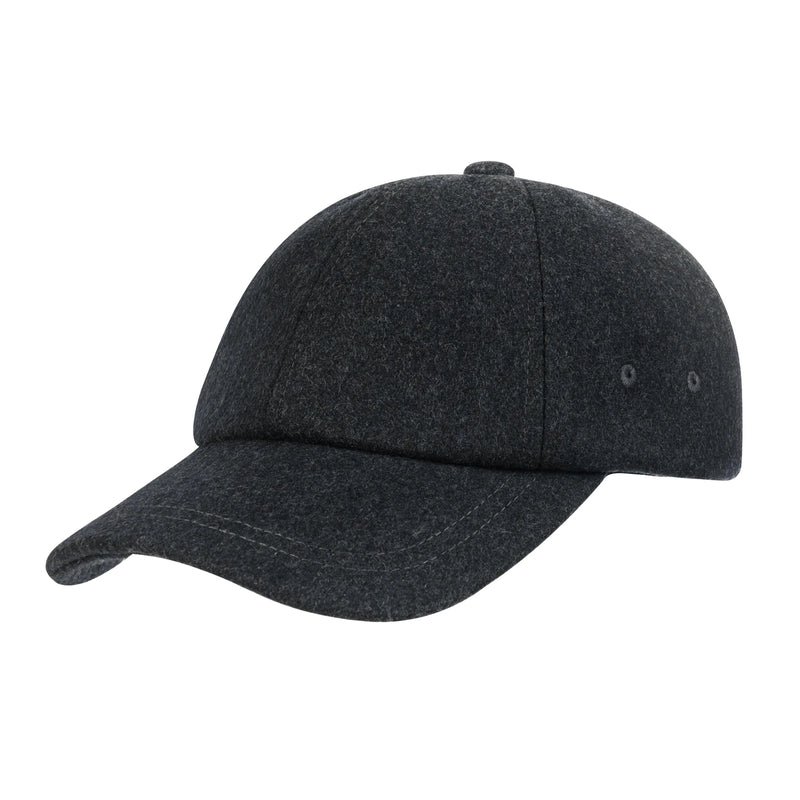 Sterling Hawthorne Wool Tweed Baseball Cap™   With Soft Crown