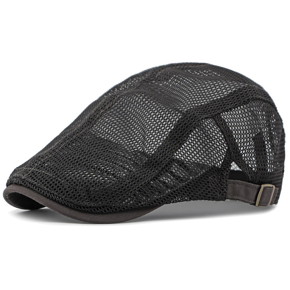 Sterling Brevin Flat Cap™ Breathable Mesh Short Brim