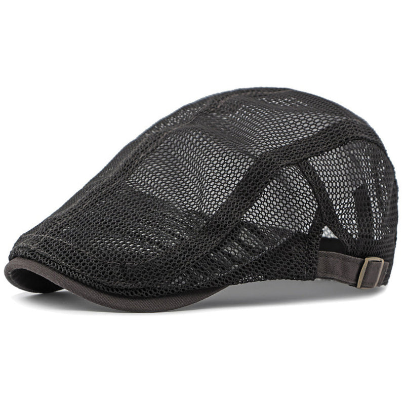 Sterling Brevin Flat Cap™ Breathable Mesh Short Brim