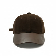 Sterling Baseball Cap Suede Crown With Curved PU Brim