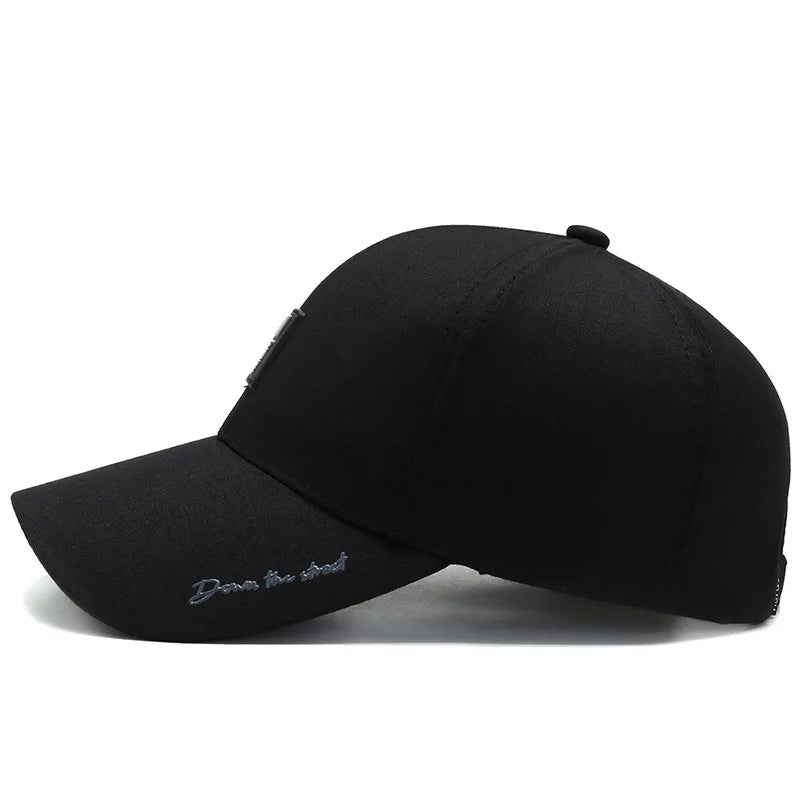 Sterling Night Core™ Classic Fabric Cap Minimal Badge Edition