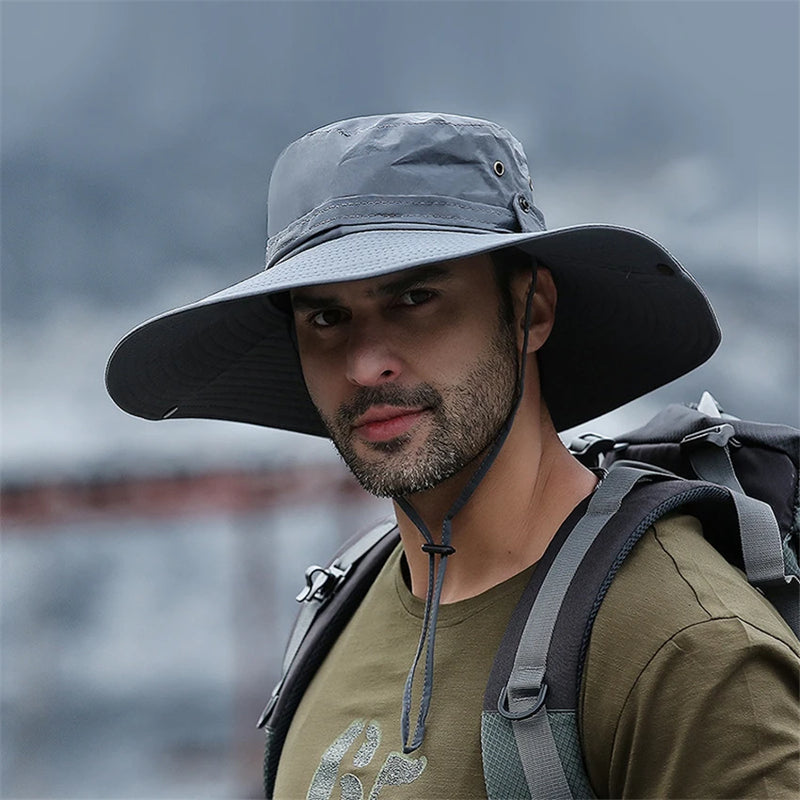 Sterling Trail Guard™ Wide Brim Mesh Sun Hat Air Vents