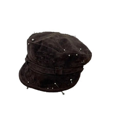 Sterling Marlowe Suede Baseball Cap™ with Curved Brim