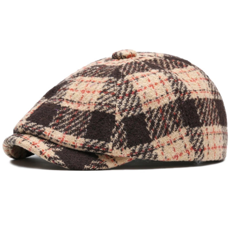 Sterling HT4970 Adjustable Plaid Octagonal Beret™