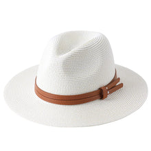 Sterling Ivory Coast™ Straw Fedora Buckle Band