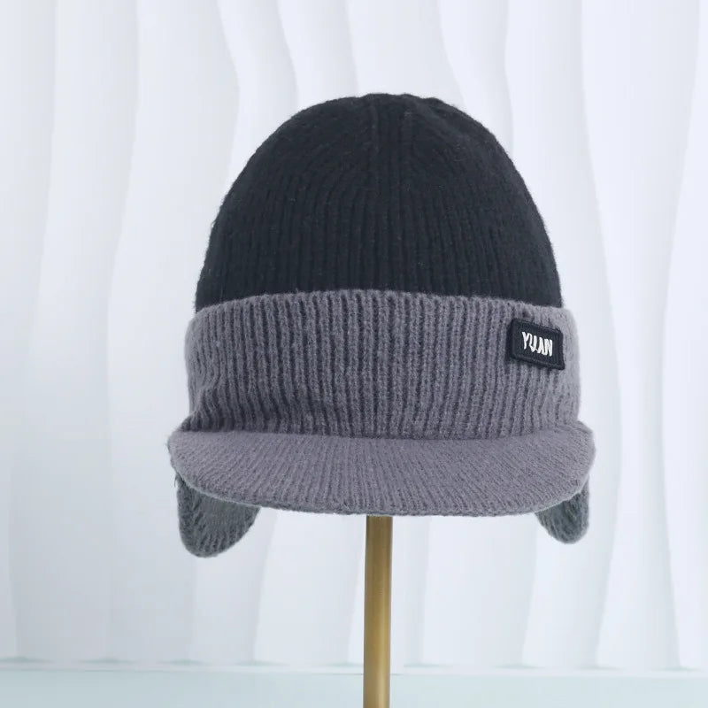 Sterling Thermal Knit Baseball Cap With Fleece Ear Flaps
