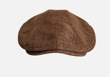 Sterling Soren Newsboy Cap™ Linen Weave Forward Silhouette