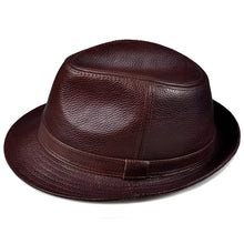 Sterling Trilby Hat™ Leather Short Brim Timeless Style