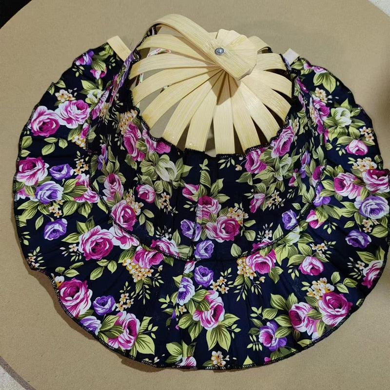 Sterling Foldable Bamboo Hat™ Wide Brim Bamboo Cord Detail