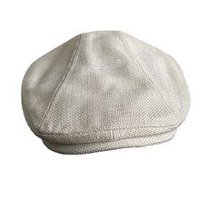 Sterling Soren Newsboy Cap™ Linen Weave Forward Silhouette