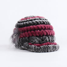 Sterling Rex Knit™ Beanie Winter Hat Rabbit Fur Soft Knitted Finish