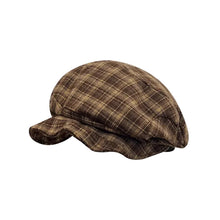 Sterling Painter Beret™ Contrasting Plaid Compact Crown