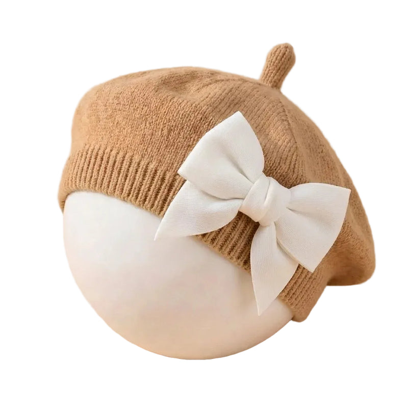Sterling Roselle Toddler Beret™ with Bow Accent