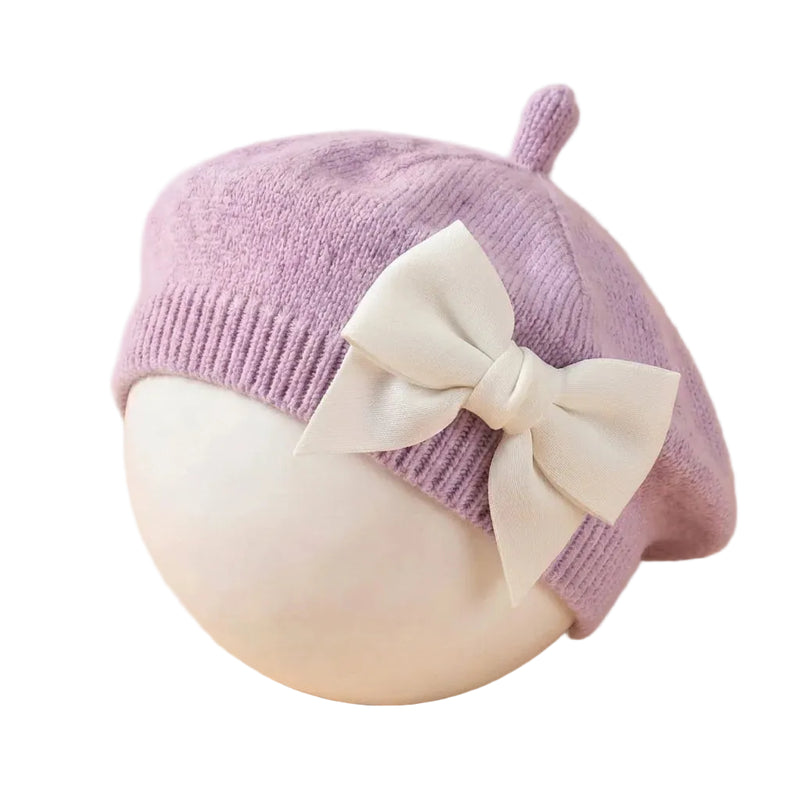 Sterling Roselle Toddler Beret™ with Bow Accent