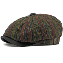 Sterling HT5040 Adjustable Wool Beret™ with Retro Stripes