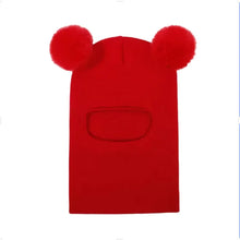 Sterling™ Double Pom Knit Balaclava Hood