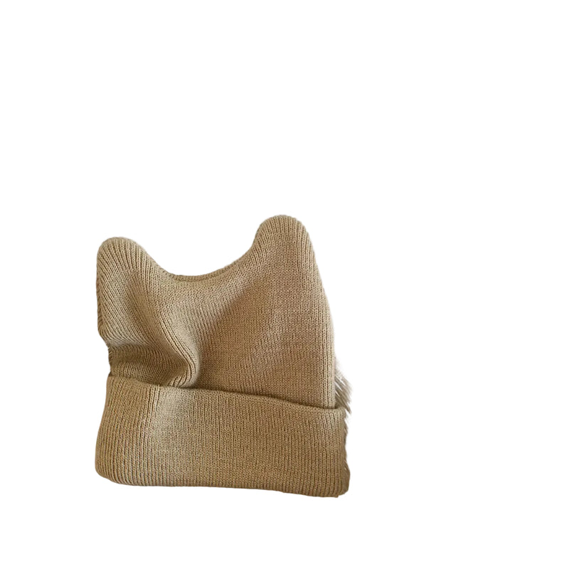 Sterling™ Baby Knit Beanie with Ribbed Design & Bear Ears