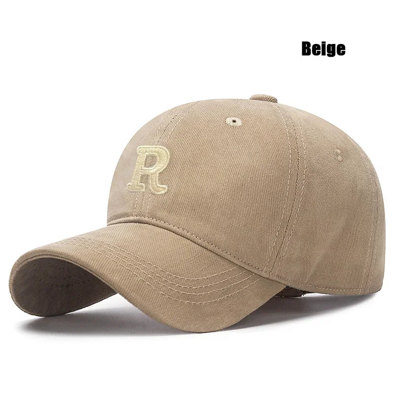 Sterling Rylan Cotton Baseball Cap™  With Raised R Embroidery