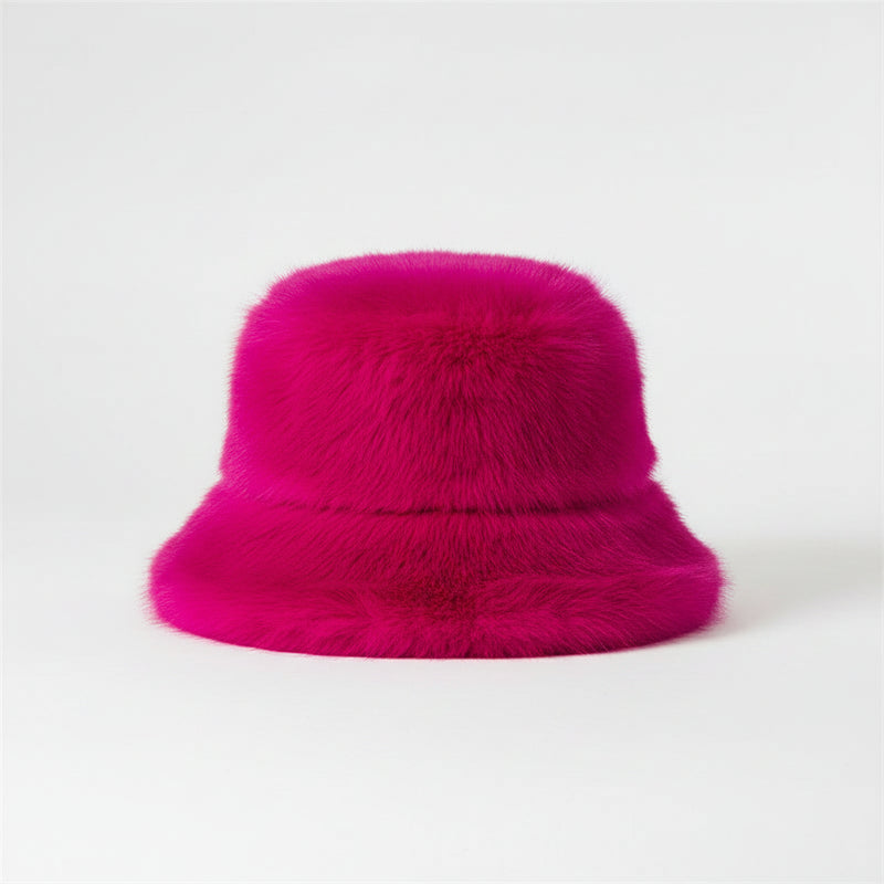 Sterling Cozette Faux Fur Bucket Hat - Plush Winter Accessory™