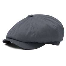 Sterling VL003 Cotton Newsboy Cap™   With Eight Panel Button Crown