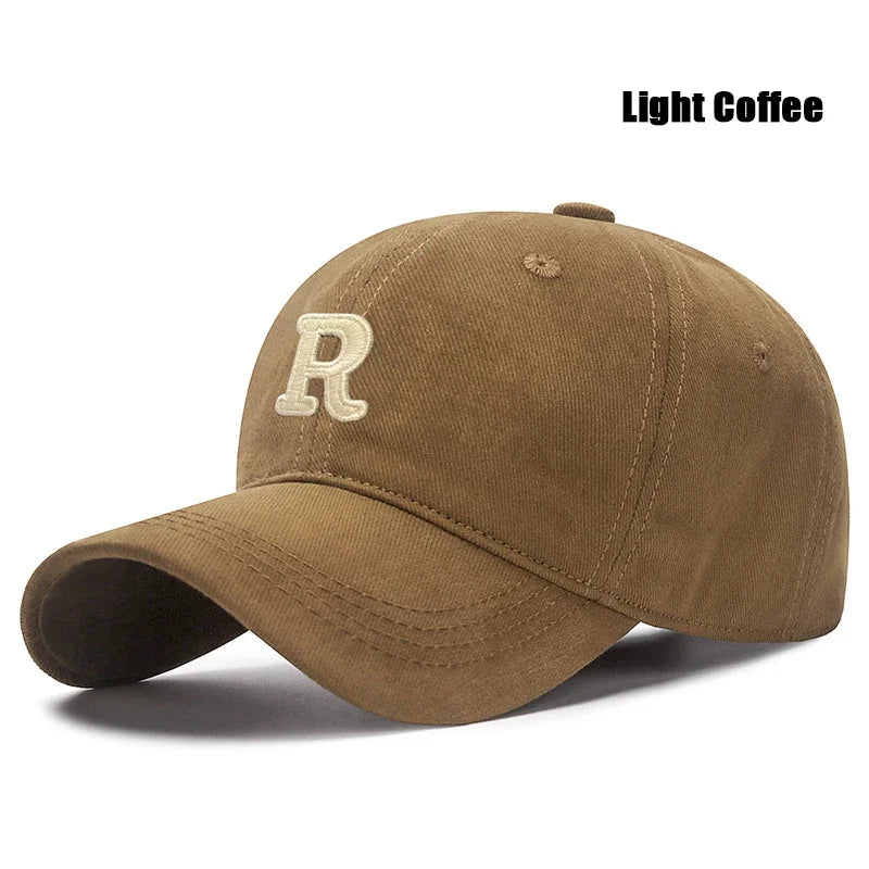 Sterling Rylan Cotton Baseball Cap™  With Raised R Embroidery