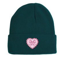 Sterling™ Pink Bow Love Cuffed Beanie