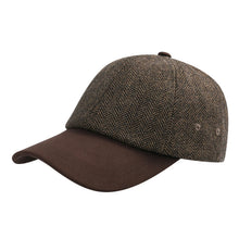 Sterling Hawthorne Wool Tweed Baseball Cap™   With Soft Crown