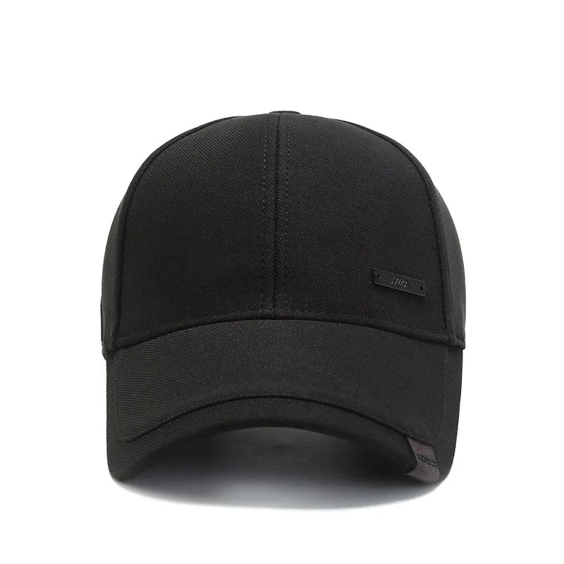 Sterling Hua Label Polyester Baseball Cap™ With Adjustable Back Closure