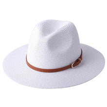 Sterling Ivory Coast™ Straw Fedora Buckle Band