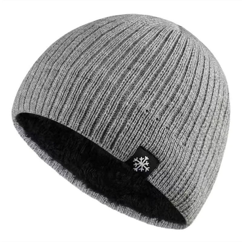 Sterling Winter Beanie™ Cotton Knit Fleece Lined Slouch Fit