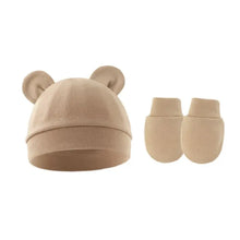 Sterling™ Newborn Bow Beanie and Mittens Set