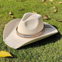 Sterling Classic Suede Western Cowboy Fedora Hat™ Pinched Crown