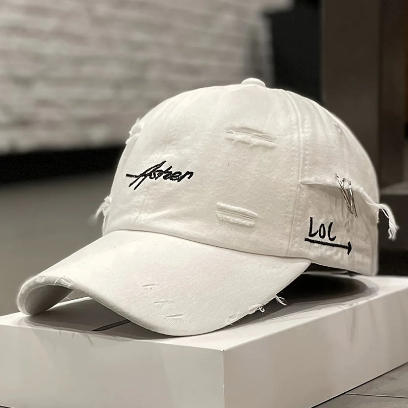 Sterling Retro Perforated Duckbill Cap™ Fabric Vent Detail