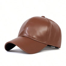 Sterling™ Everyday PU Leather Baseball Cap With Adjustable Fit