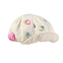 Sterling Bow Strawberry Newsboy Cap™ Fabric Beret Bow Accent