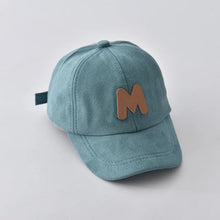 Sterling Milo Kids Suede Baseball Cap™ with Letter Detail