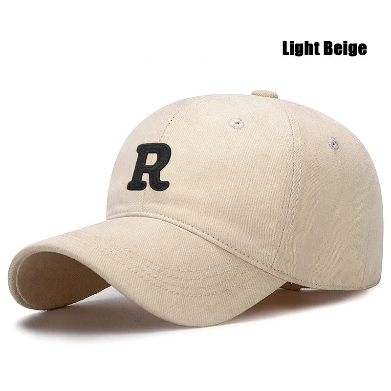 Sterling Rylan Cotton Baseball Cap™  With Raised R Embroidery