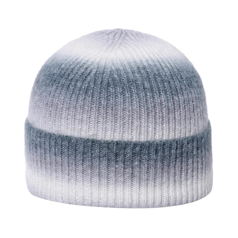 Sterling Gradient Knit Beanie - Lightweight Winter Cap™