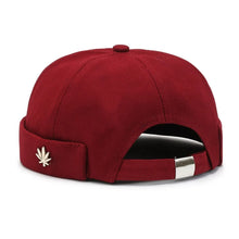 Sterling Metal Maple Leaf Curved Brim Cap™ Fabric Adjustable