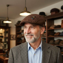 Sterling Twill Cotton Flat Cap™ Low Crown Adjustable Buckle