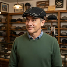Sterling Knitted Flat Cap™ Ivy Knit Contrast Piping