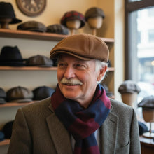 Sterling Brushed Cap™ Flat Crown Brushed Fabric Paneled Seam