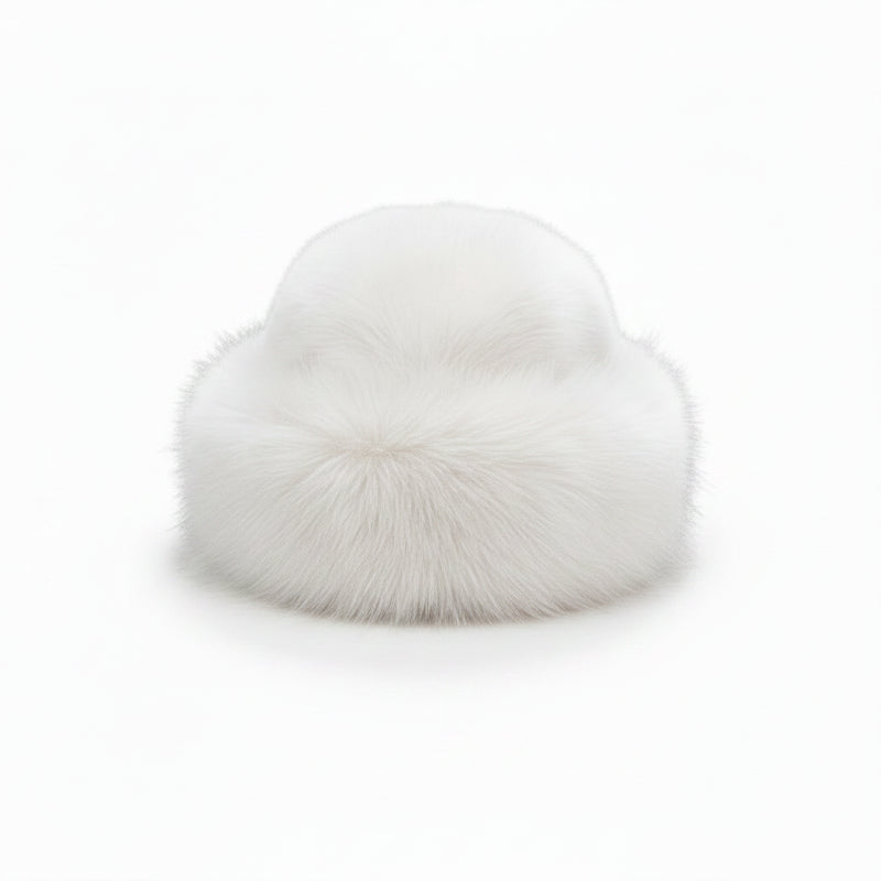 Sterling™ Winter Bucket Hat Faux Fur Leopard Print