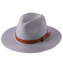 Sterling Ivory Coast™ Straw Fedora Buckle Band