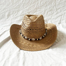 Sterling Ocean Nomad™ Wide Brim Straw Hat Shell Band