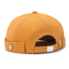 Sterling Metal Maple Leaf Curved Brim Cap™ Fabric Adjustable