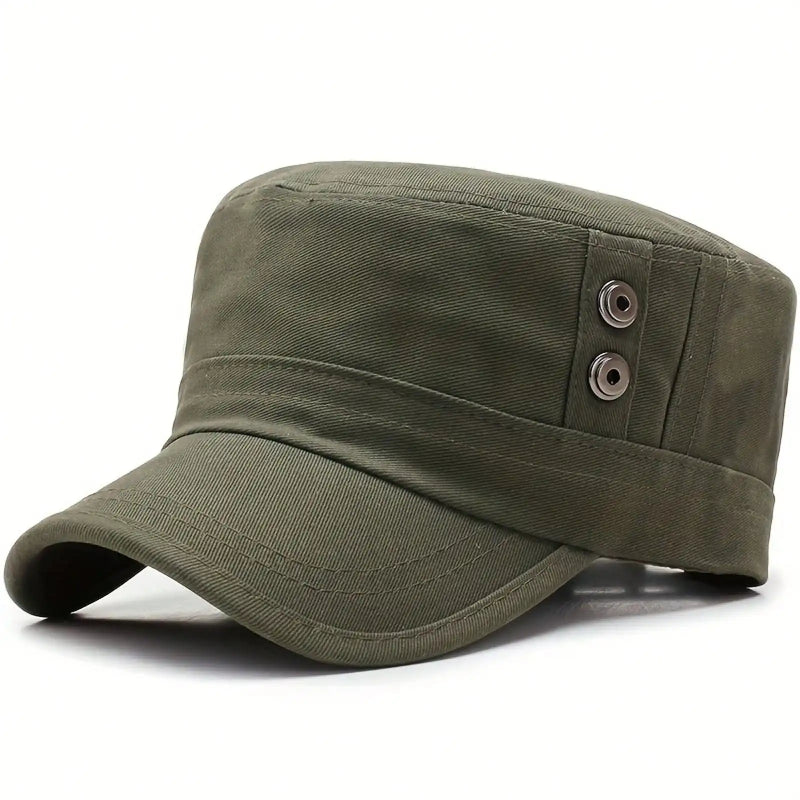 Sterling Flat Top Cap™ Flat Crown Fabric Adjustable Strap